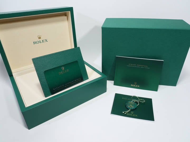 Rolex Daytona Ref. 126519LN White Gold Steel x Bright Black Dial Unused a4yp9hh3