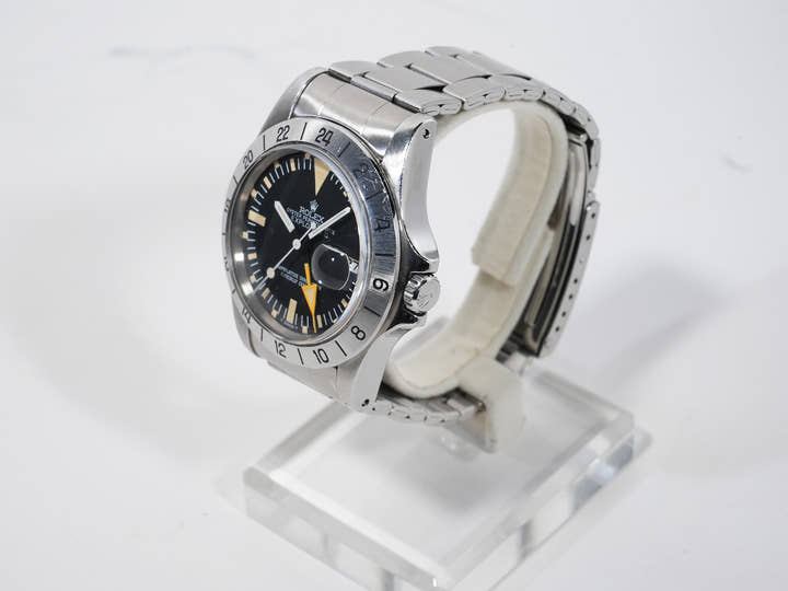 ロレックス エクスプローラーII Ref.1655 ステンレススチール ブラック文字盤 オイスターブレスレット 中古 d6ff8iig