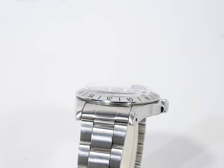 ロレックス エクスプローラーII Ref.1655 ステンレススチール ブラック文字盤 オイスターブレスレット 中古 d6ff8iig