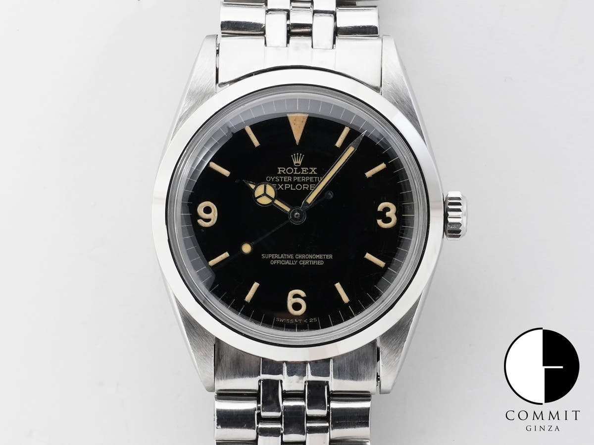 Rolex Explorer I Ref.1016 Stainless Steel Black Dial Used o7kscfes