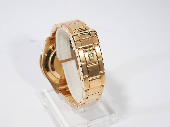 ロレックス サブマリーナー デイト Ref.16618 イエローゴールド ブルー文字盤 中古 cqu37xeq