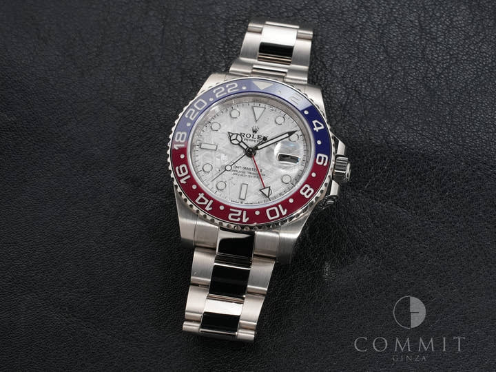 ROLEX GMT-Master II Ref.126719BLRO White Gold Meteorite Dial Oyster Bracelet Pre-owned utxfiuz2