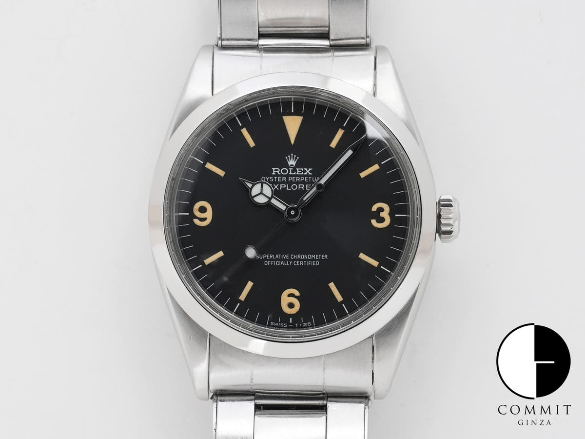 Rolex Explorer I Ref. 1016 Stainless Steel Black Dial Used uykq2jbp