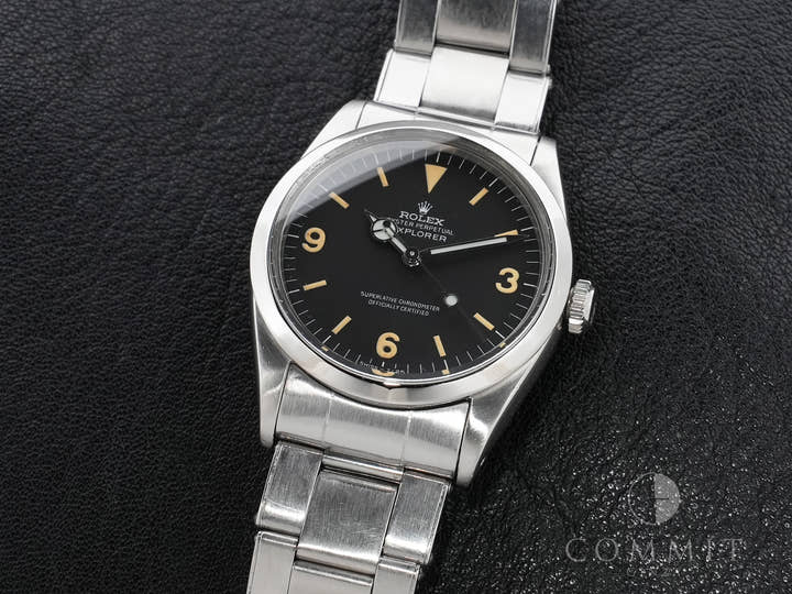 Rolex Explorer I Ref. 1016 Stainless Steel Black Dial Used uykq2jbp