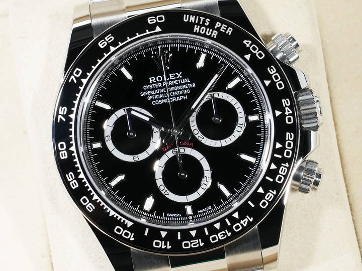 Rolex Daytona Ref. 126500LN Stainless Steel Black Dial Unused rtwjfi4b