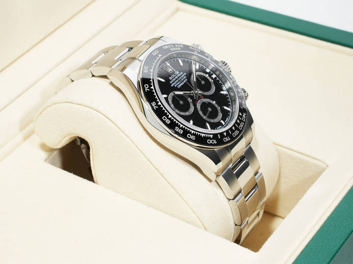 Rolex Daytona Ref. 126500LN Stainless Steel Black Dial Unused rtwjfi4b