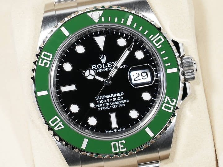 Rolex Submariner Date Ref. 126610LV Stainless Steel Black Dial Unused 9q6ha5zo