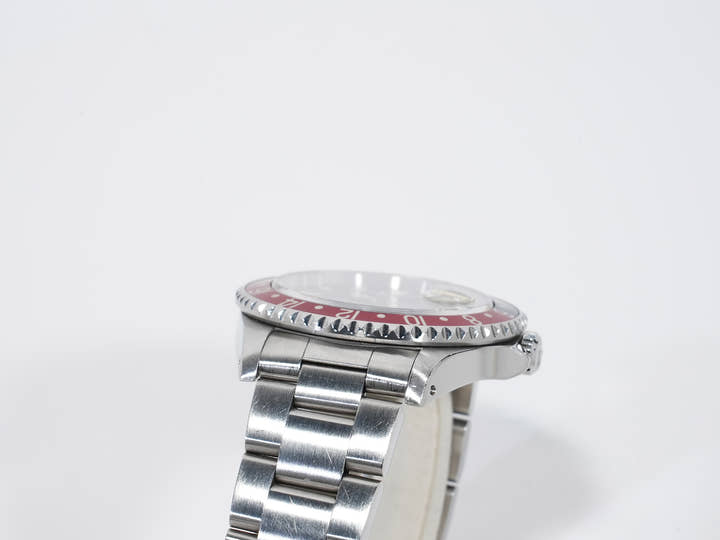 Rolex GMT-Master Ref. 16700 Stainless Steel Black Dial Oyster Bracelet Pre-owned oupui5hz