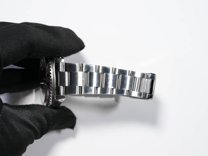Rolex GMT-Master Ref. 16700 Stainless Steel Black Dial Oyster Bracelet Pre-owned oupui5hz