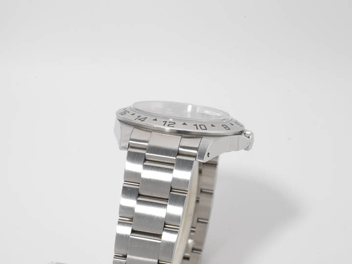 Rolex Explorer II Ref. 16570 Stainless Steel Black Dial Oyster Bracelet Used kegechg7