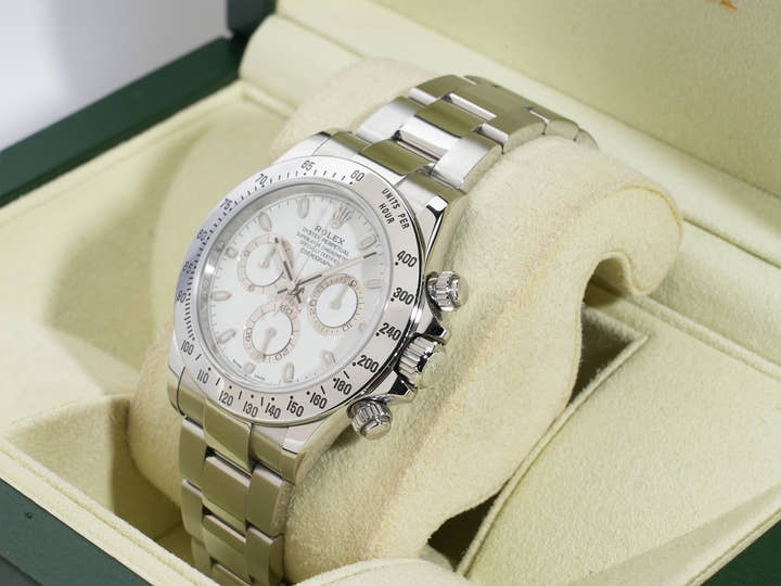 ロレックス デイトナ Ref.116520 ステンレススチール ホワイト文字盤 中古 fowwzxgv