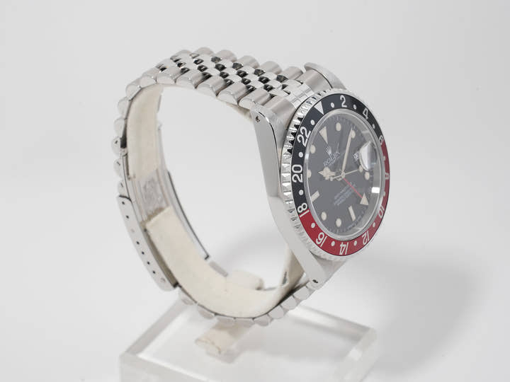 Rolex GMT-Master II Ref.16710 Stainless Steel Black Dial Jubilee Bracelet Pre-Owned u2aacffd