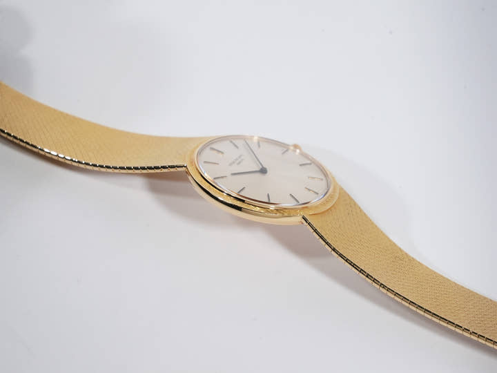 パテックフィリップ カラトラバ Ref.3520/012 イエローゴールド シルバー文字盤 美中古 6ab9om2x