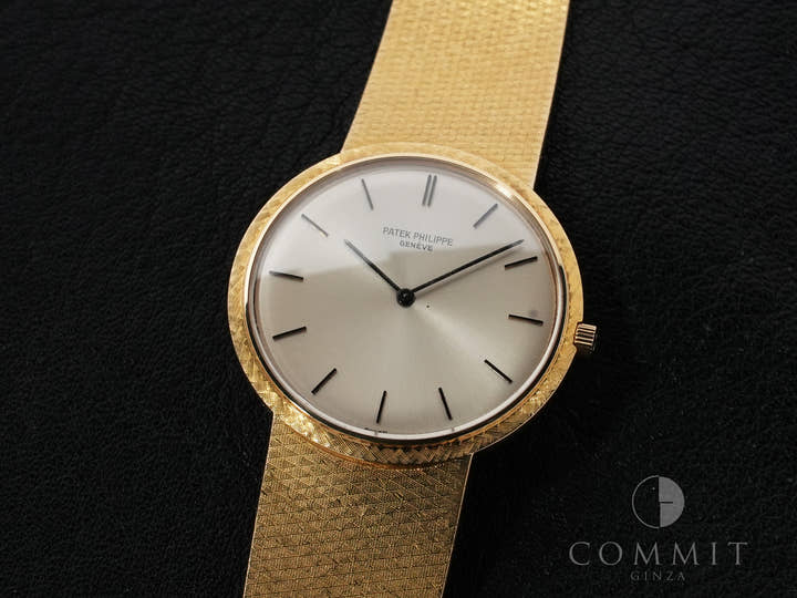 パテックフィリップ カラトラバ Ref.3520/012 イエローゴールド シルバー文字盤 美中古 6ab9om2x