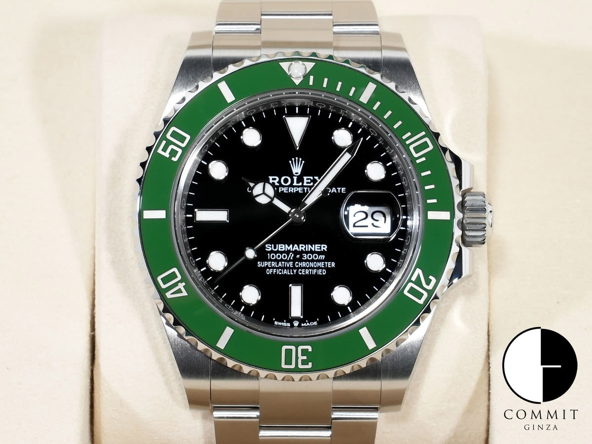 ロレックス サブマリーナー デイト Ref.126610LV ステンレススチール ブラック文字盤 中古 78t6kq9a