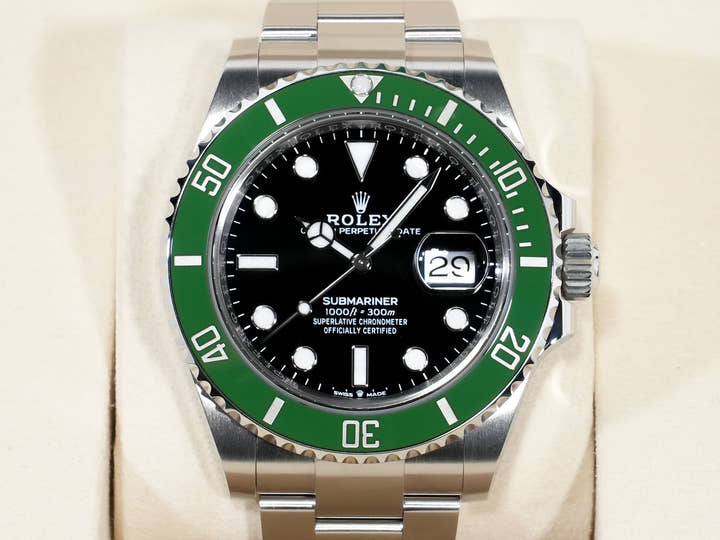 ロレックス サブマリーナー デイト Ref.126610LV ステンレススチール ブラック文字盤 中古 78t6kq9a