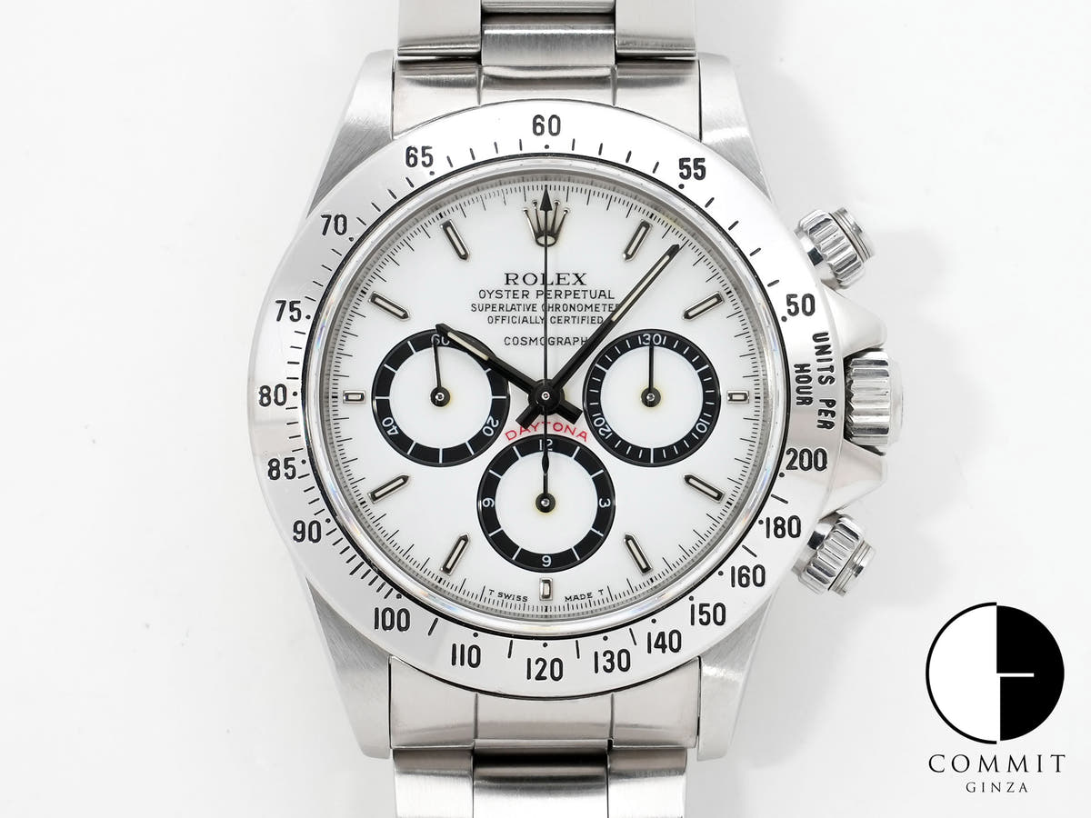 ロレックス デイトナ エルプリメロ Ref.16520 ステンレススチール ホワイト文字盤 中古 cwdu8mif