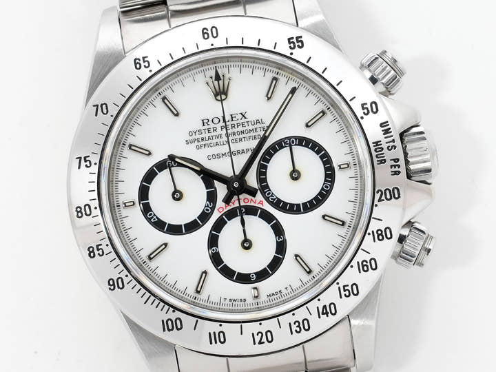 ロレックス デイトナ エルプリメロ Ref.16520 ステンレススチール ホワイト文字盤 中古 cwdu8mif