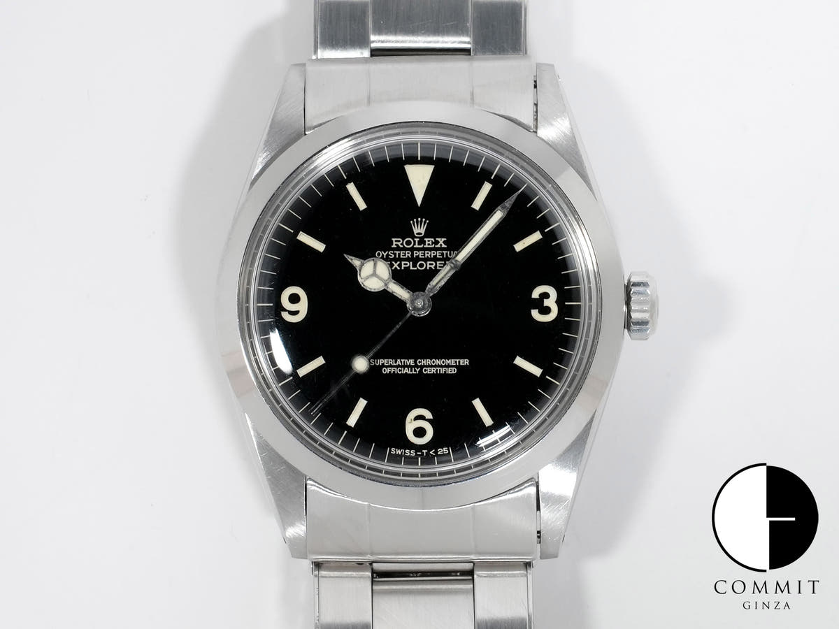 ロレックス エクスプローラーI Ref.1016 ステンレススチール ブラック文字盤 中古 wi7o9g9a
