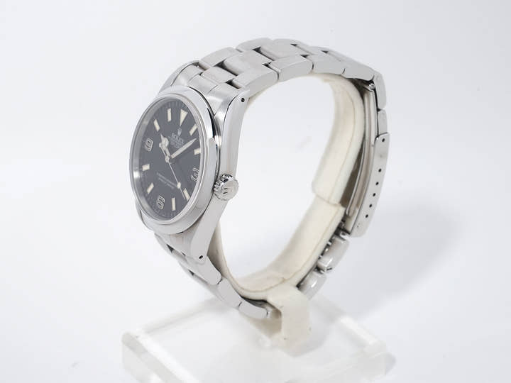 ロレックス エクスプローラーI Ref.14270 ステンレススチール ブラック文字盤 オイスターブレスレット 美品 5ujnmdyc