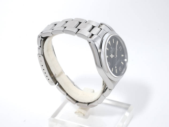 ロレックス エクスプローラーI Ref.14270 ステンレススチール ブラック文字盤 オイスターブレスレット 美品 5ujnmdyc