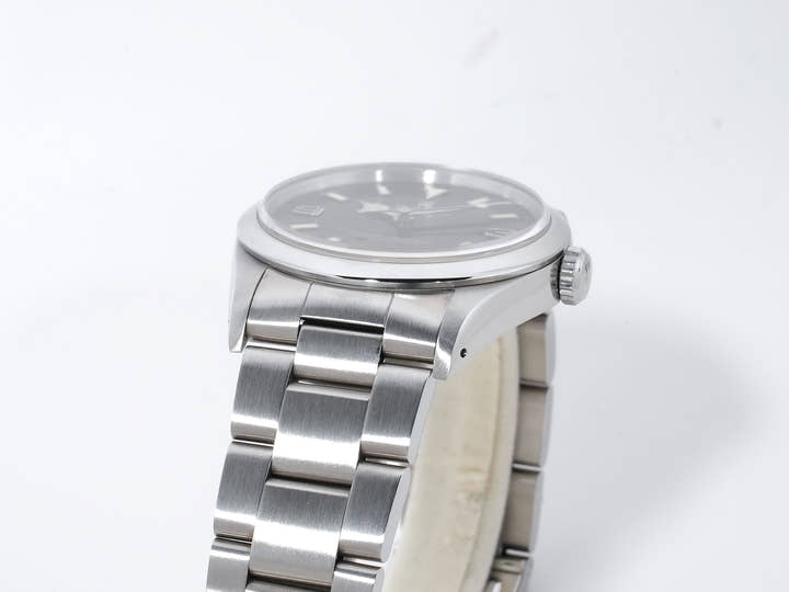 ロレックス エクスプローラーI Ref.14270 ステンレススチール ブラック文字盤 オイスターブレスレット 美品 5ujnmdyc