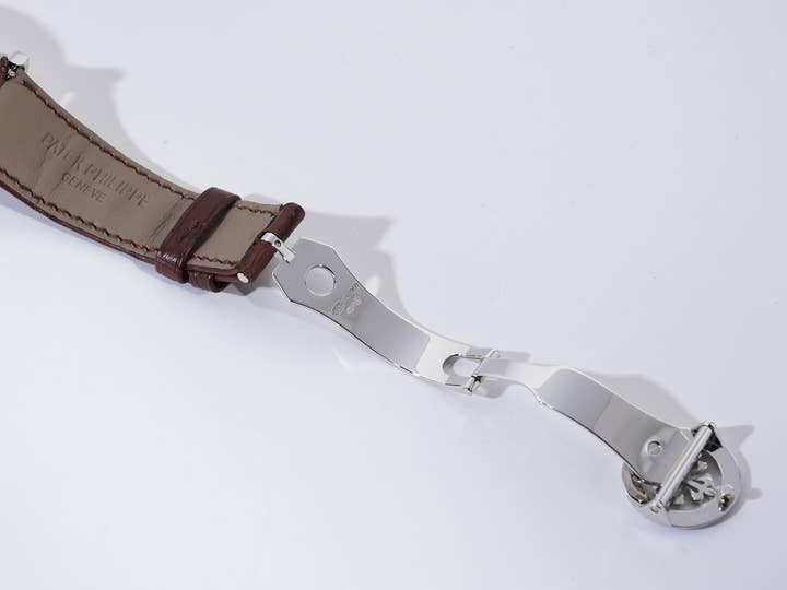 パテックフィリップ パーペチュアルカレンダー スプリットセコンド クロノグラフ Ref.5204P-010 プラチナ シルバー文字盤 美中古 bdehaxo4