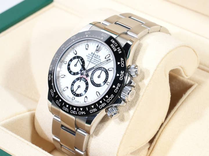 ロレックス デイトナ Ref.116500LN ステンレススチール ホワイト文字盤 中古 rcrdjtkf