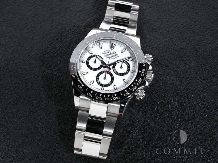 ロレックス デイトナ Ref.116500LN ステンレススチール ホワイト文字盤 中古 rcrdjtkf