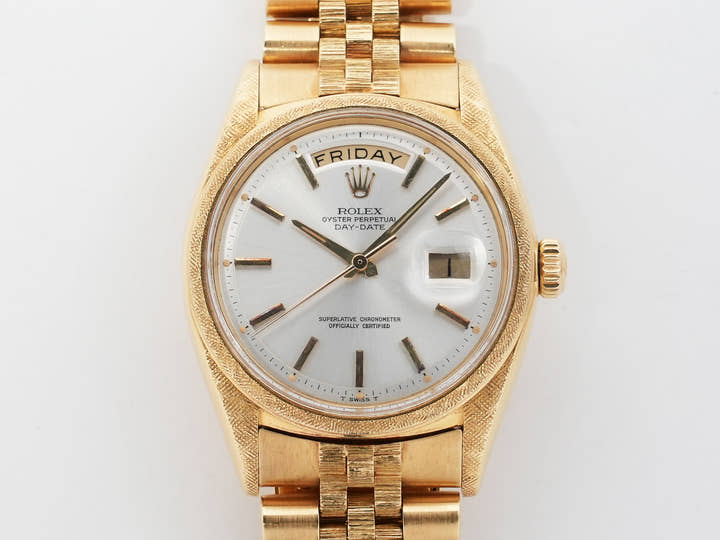 ロレックス デイデイト36 Ref.1806 イエローゴールド シルバー文字盤 中古 ifsu9wwd