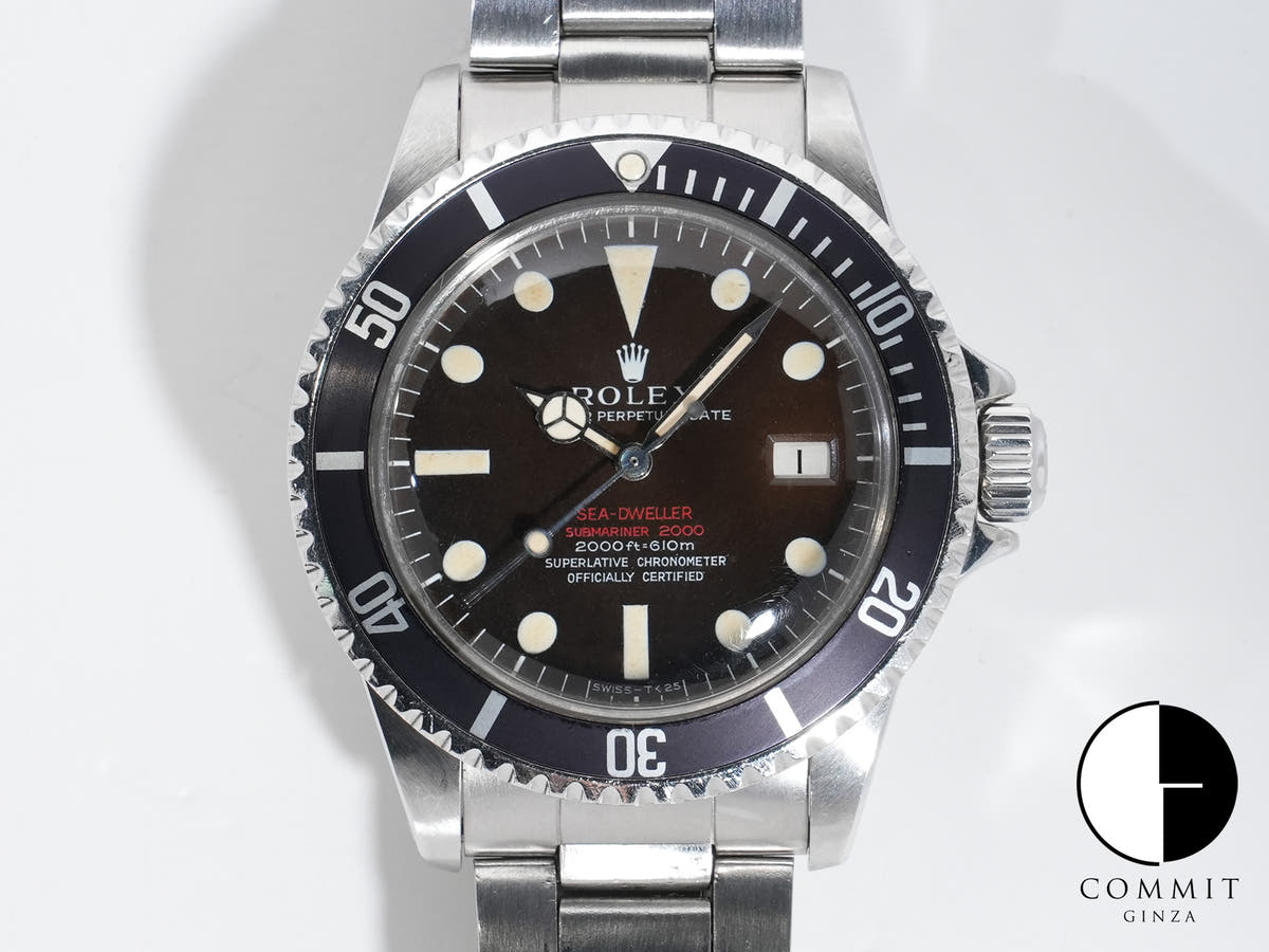 ロレックス シードゥエラー Ref.1665 ステンレススチール ブラック文字盤 中古 gnht88tg