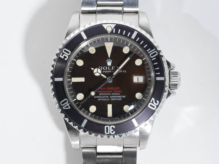ロレックス シードゥエラー Ref.1665 ステンレススチール ブラック文字盤 中古 gnht88tg