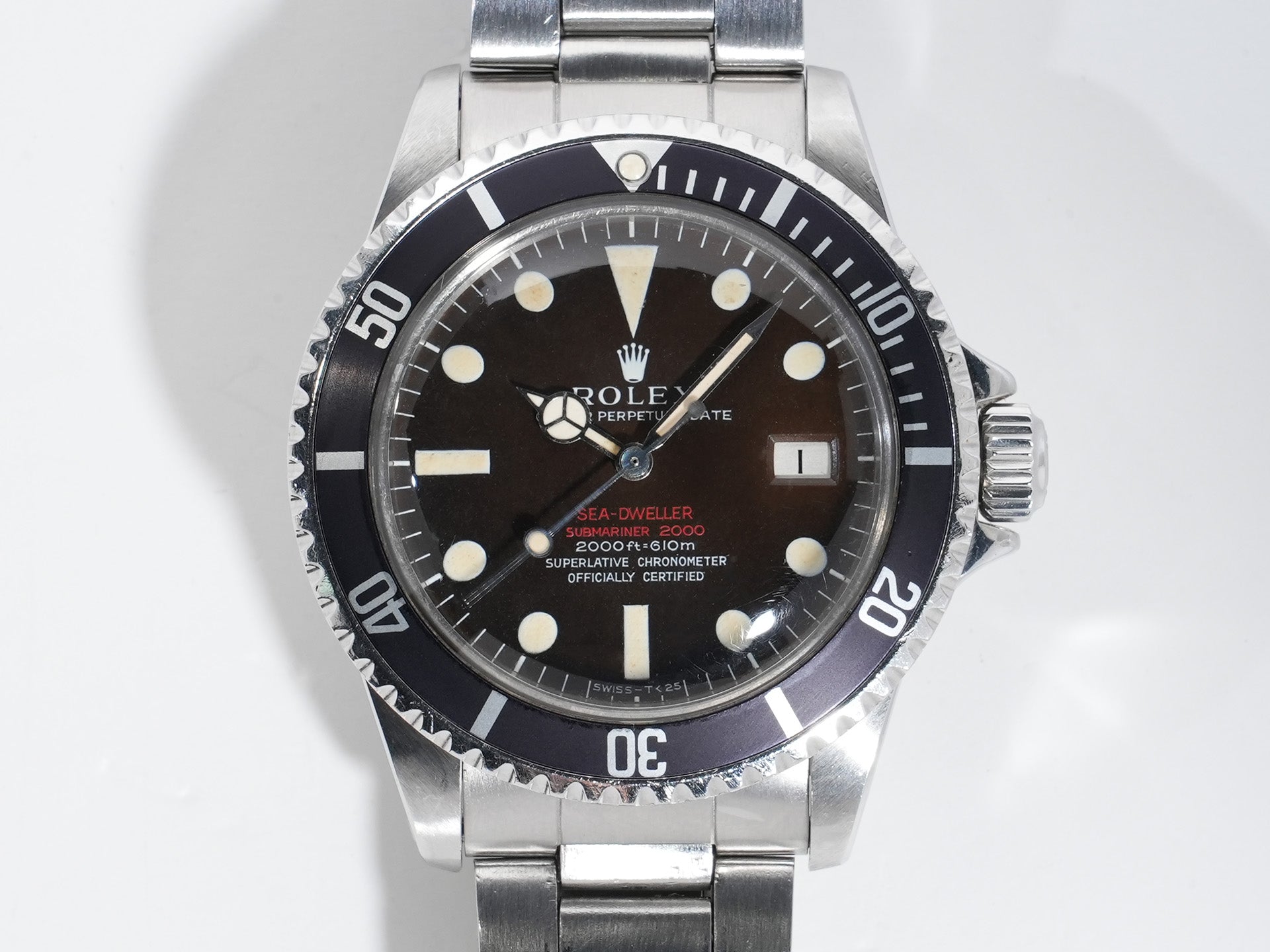 ロレックス シードゥエラー Ref.1665 ステンレススチール ブラック文字盤 中古 gnht88tg
