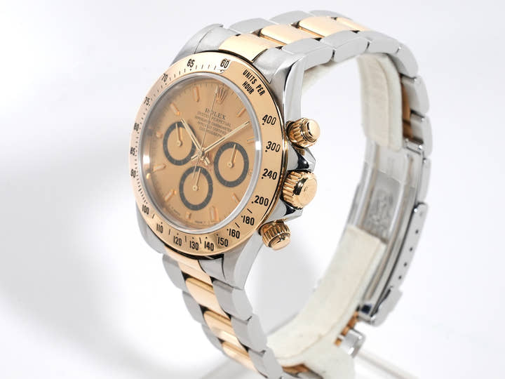 Rolex Daytona El Primero Ref.16523 Stainless Steel/Yellow Gold Champagne Dial Used 32sq4dtv