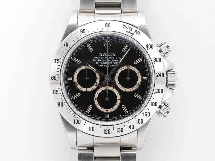 ロレックス デイトナ エルプリメロ Ref.16520 ステンレススチール ブラック文字盤 中古 p8s9naz8