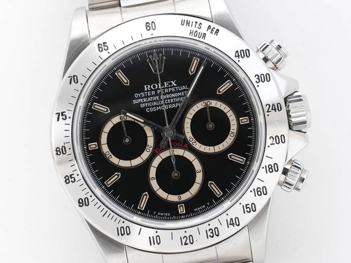 ロレックス デイトナ エルプリメロ Ref.16520 ステンレススチール ブラック文字盤 中古 p8s9naz8