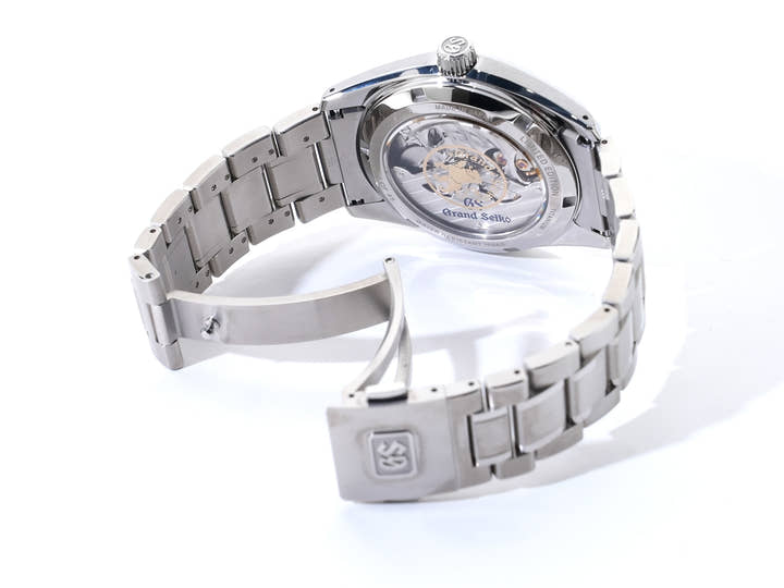 Grand Seiko Heritage Collection Hankyu Umeda Main Store Limited Model Ref. SBGA521 Bright Titanium Violet Dial Unused xfjsvvdt