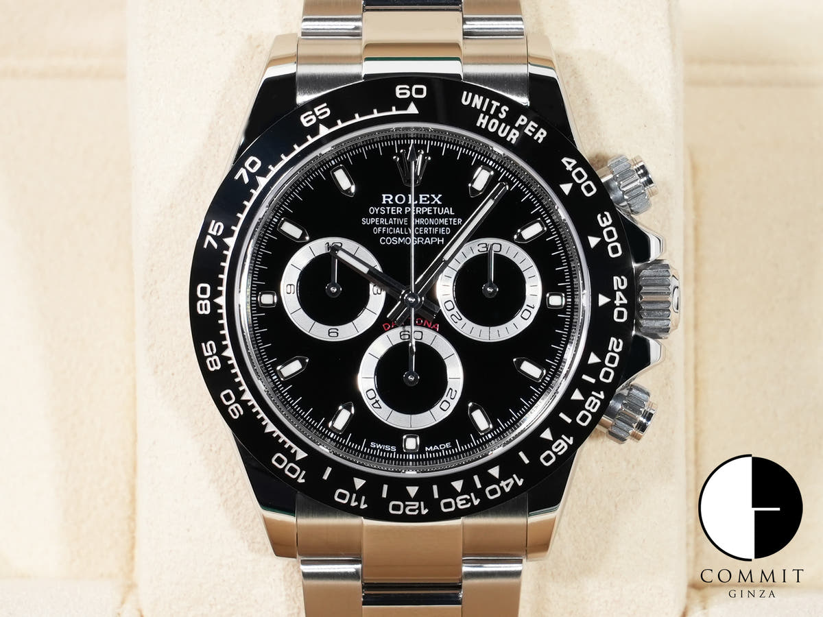 ロレックス デイトナ Ref.116500LN ステンレススチール ブラック文字盤 美品 assbkktv
