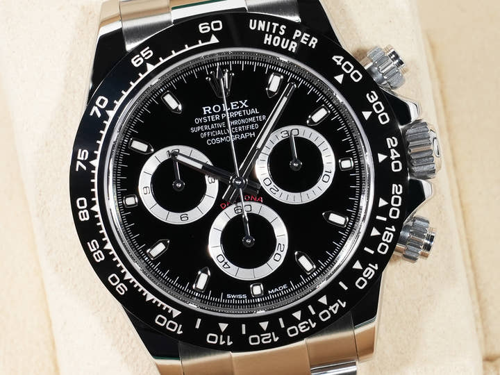 ロレックス デイトナ Ref.116500LN ステンレススチール ブラック文字盤 美品 assbkktv