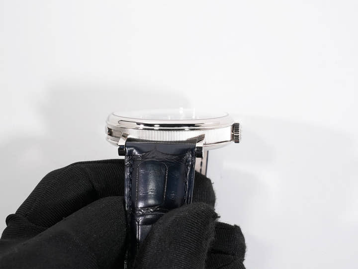 Breguet Classique Minute Repeater 7637 Ref. 7637BB/2Y/9ZU 18K White Gold Blue Grand Feu Enamel Dial Excellent Pre-owned ogthm9er