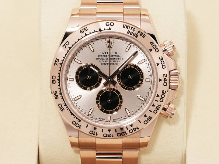 Rolex Daytona Ref. 126505 Everose Gold Sundust x Bright Black Dial Unused wflcgn5t