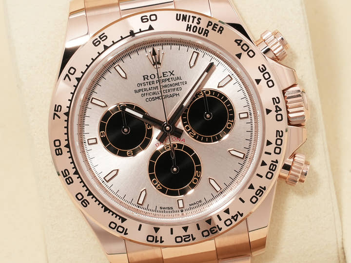 Rolex Daytona Ref. 126505 Everose Gold Sundust x Bright Black Dial Unused wflcgn5t