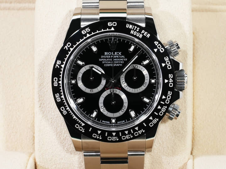 ロレックス デイトナ Ref.116500LN ステンレススチール ブラック文字盤 未使用 hbtmr62n