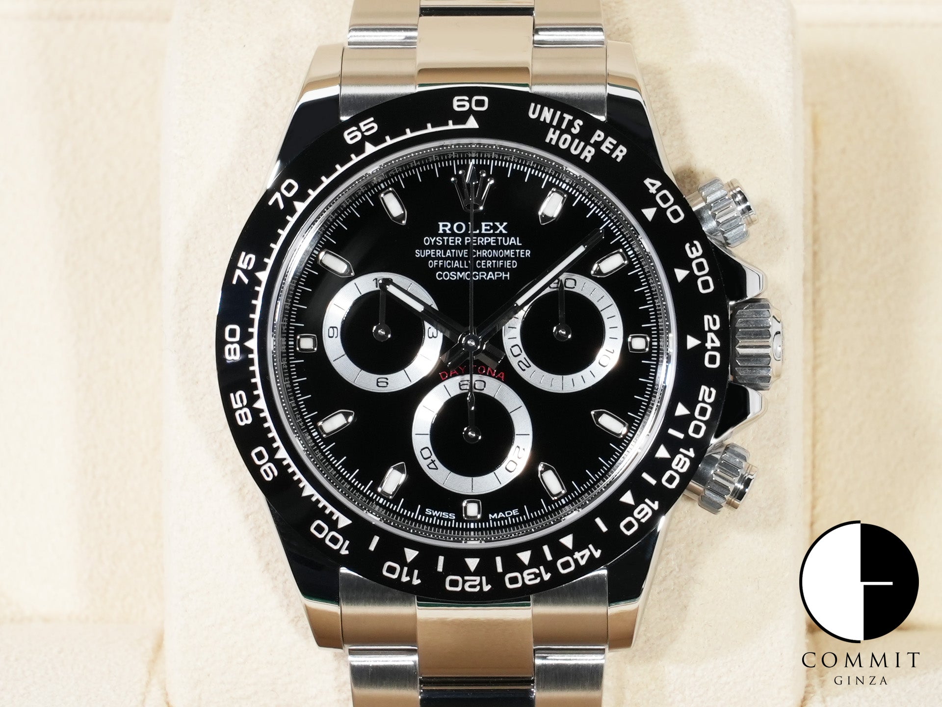 ロレックス デイトナ Ref.116500LN ステンレススチール ブラック文字盤 未使用 adjpex78