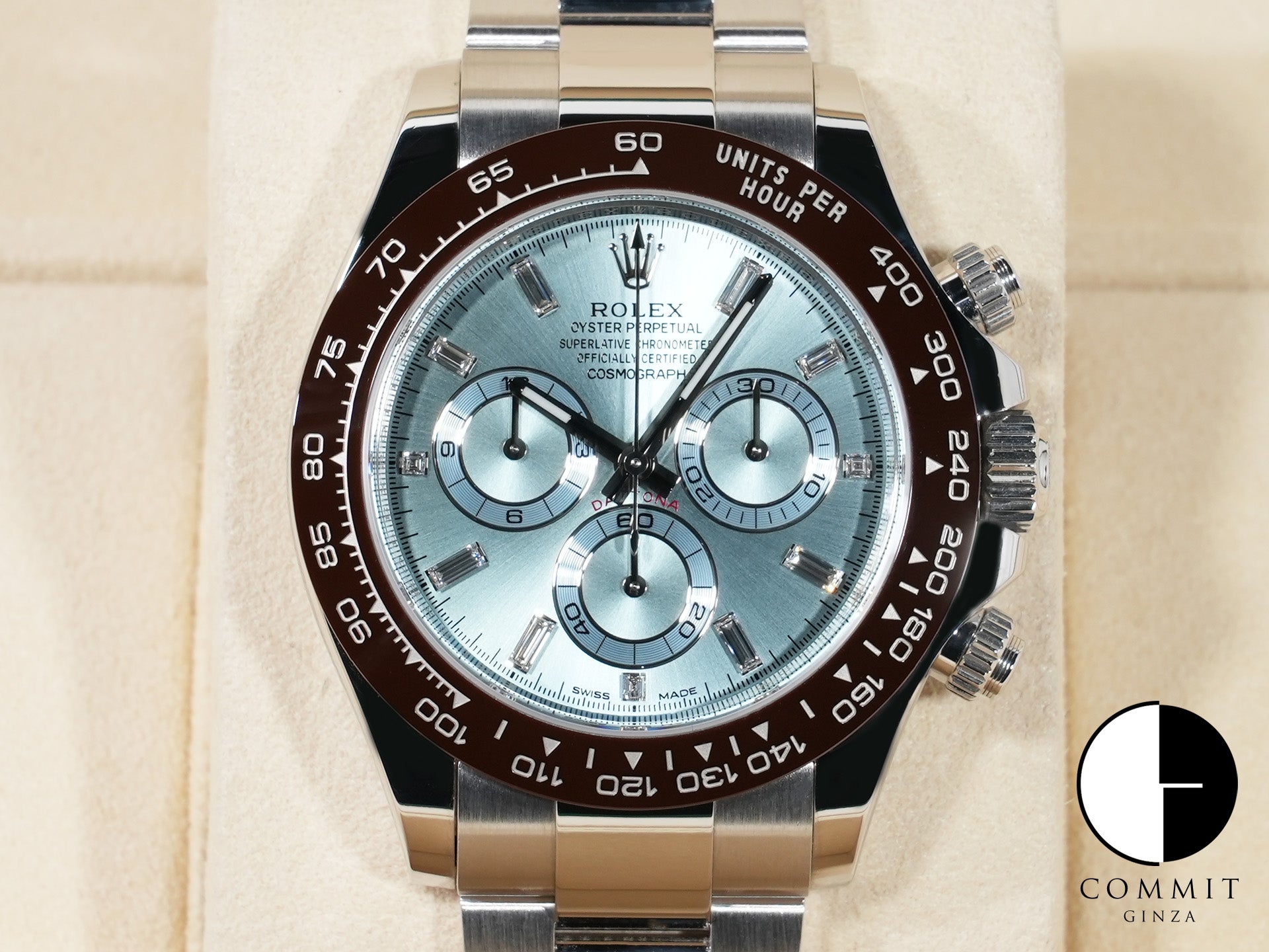 ロレックス デイトナ Ref.116506A プラチナ アイスブルー文字盤 美品 2tyeeapi