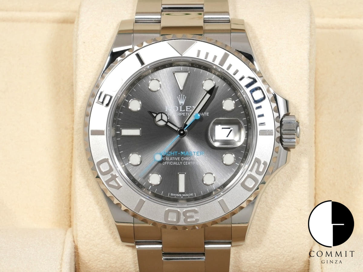 Rolex Yacht-Master 40 Ref.116622 Stainless Steel/Platinum Dark Rhodium Dial Excellent Used Condition 2c93regb