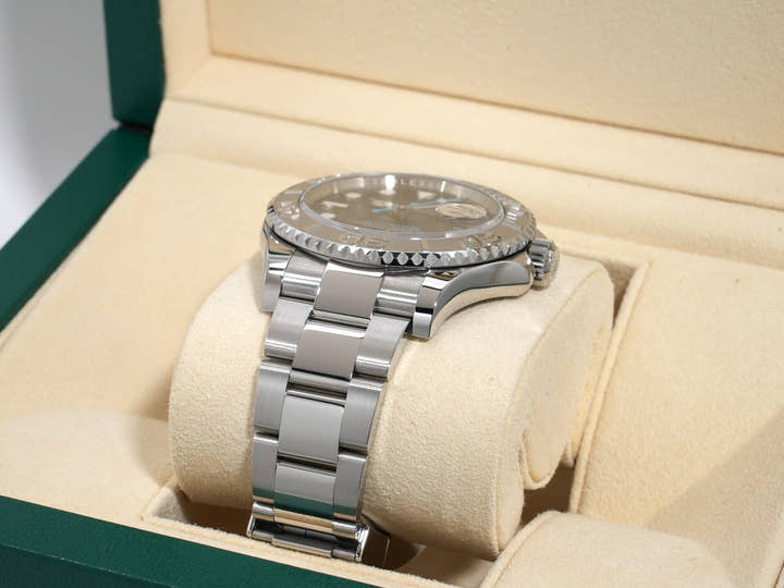 Rolex Yacht-Master 40 Ref.116622 Stainless Steel/Platinum Dark Rhodium Dial Excellent Used Condition 2c93regb