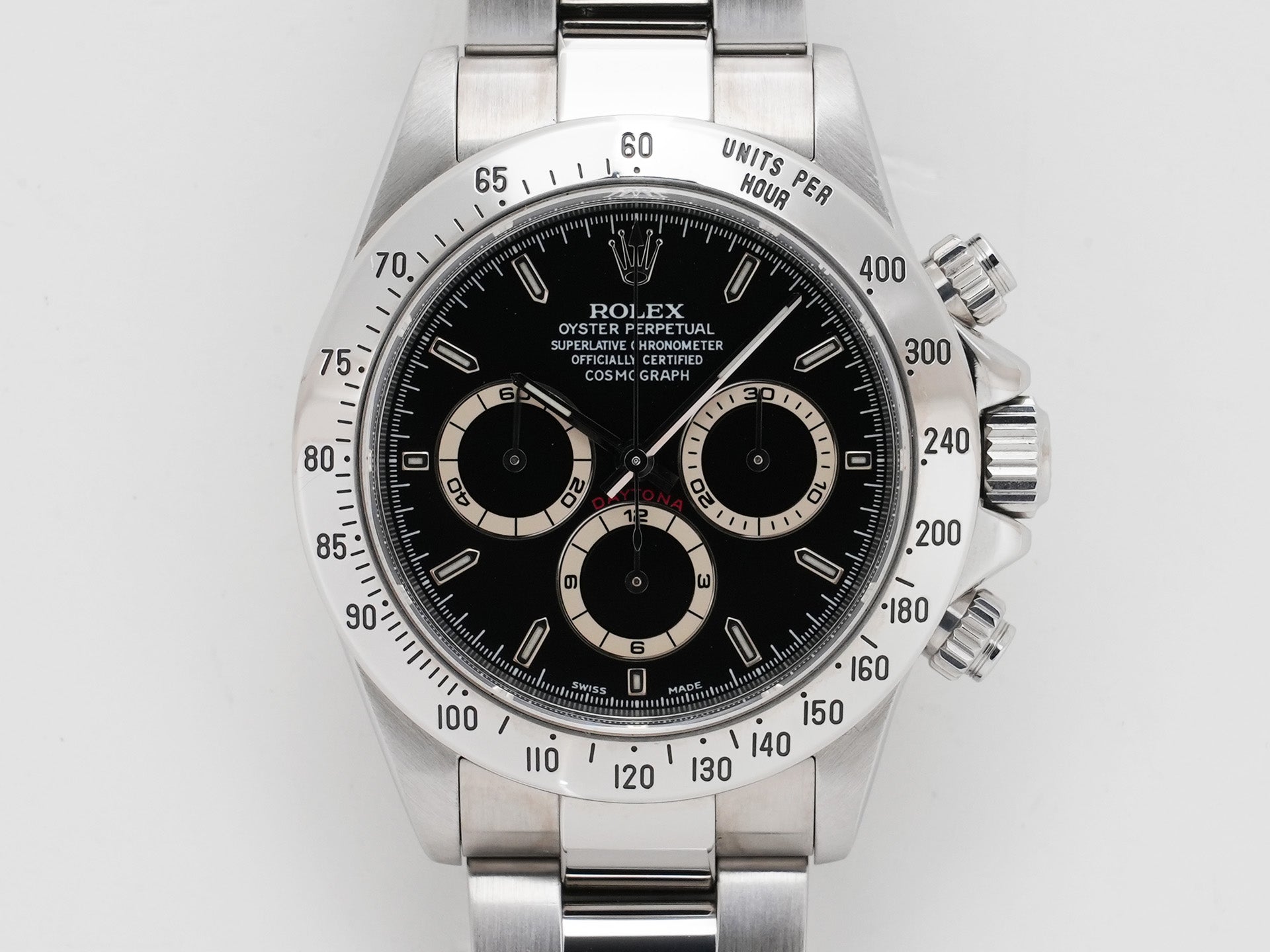 ロレックス デイトナ エルプリメロ Ref.16520 ステンレススチール ブラック文字盤 中古 mmq7wro4