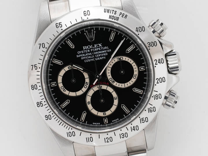 ロレックス デイトナ エルプリメロ Ref.16520 ステンレススチール ブラック文字盤 中古 mmq7wro4