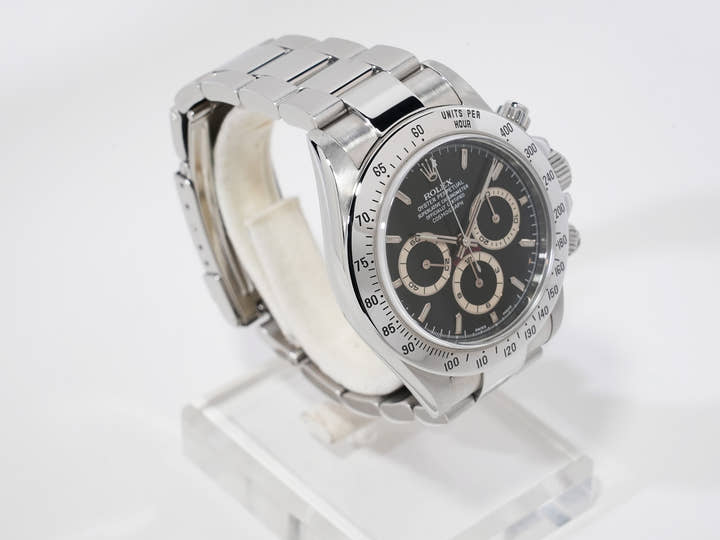 ロレックス デイトナ エルプリメロ Ref.16520 ステンレススチール ブラック文字盤 中古 mmq7wro4